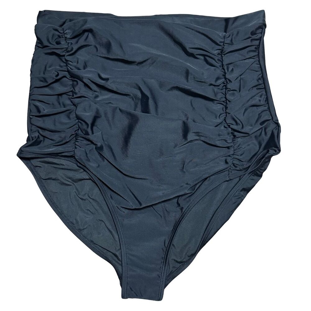 Shapermint Bikini Bottoms 4XL Black High Waisted Tummy Control Full Coverage NWT